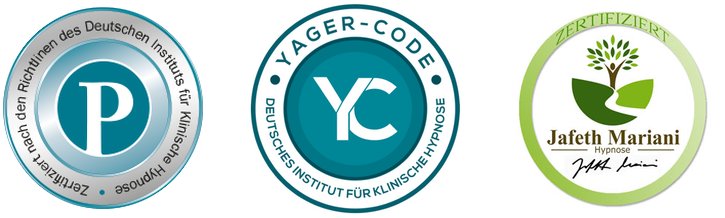 Siegel zur Ausbildung in Hypnosetherapie, Yager-Code und Hypnose Master – Michael Kube